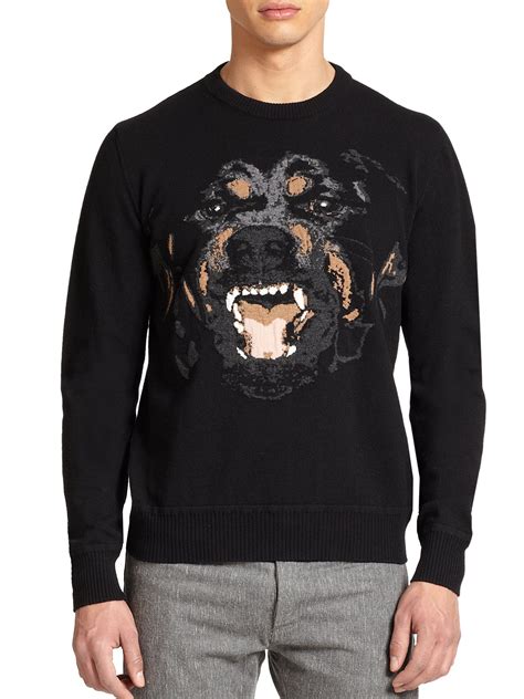 givenchy dog sweater|Givenchy sweaters for men.